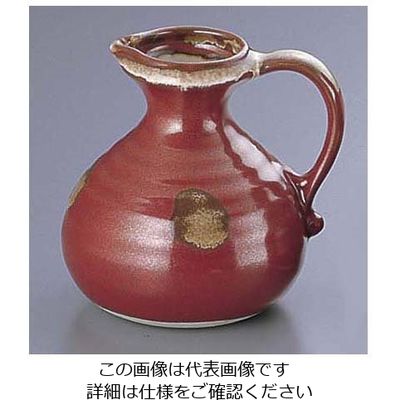 エムズジャパン 赤手付燗瓶 1.5号 D03-69 1個 62-6819-12（直送品）