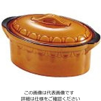 遠藤商事 マトファ陶磁器 オーバルテリーヌ 170×100mm 10762 1個 62-6824-30（直送品）