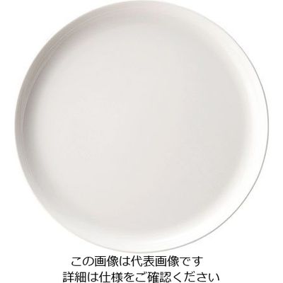 ミヤザキ食器 ボーンチャイナ ラウンドプレート 27.5cm BN2721 1枚 62-6831-99（直送品）