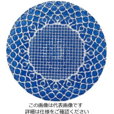 ミヤザキ食器 ハナ プレート 21cm BL HA2101 1枚 62-6834-88（直送品）