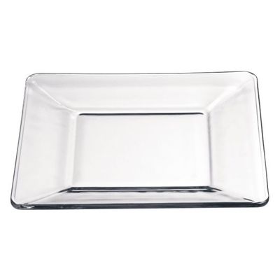 Libbey リビー テンポ スクエアサラダプレート 8インチ No.1794709 1枚 62-6834-43（直送品）