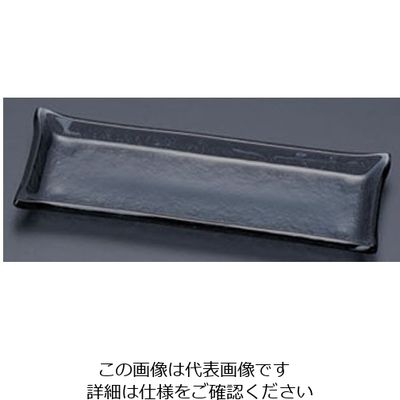 遠藤商事 タイガーグラス レクタンギュラープレート グレー 164-191-03 1枚 62-6835-80（直送品）