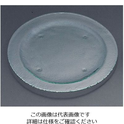 遠藤商事 タイガーグラス ラウンドプレート340 161ー031ー01 クリア 62-6835-85 1枚（直送品）