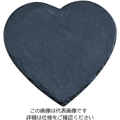 アズワン ジャストスレート スレートコースター ハート(4枚入) 62-6836-15 1ケース(4個)（直送品）