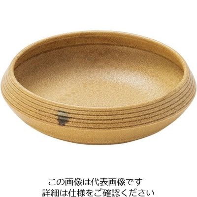 ミヤザキ食器 ごはんプレート 黄瀬戸 GP1601YE 62-6839-97 1枚（直送品）