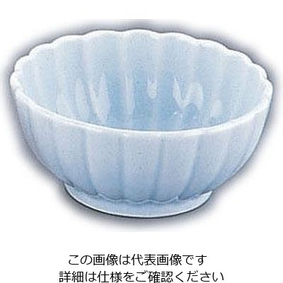 遠藤商事 AZ4ー116 青白菊型小付 62-6842-64 1個（直送品）