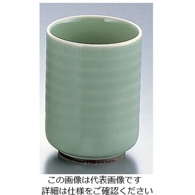 エムズジャパン 天竜青磁湯呑 D03-56 1個 62-6844-53（直送品）