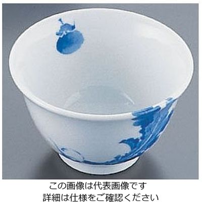 遠藤商事 染付かぶら絵 反千茶 62-6845-01 1個（直送品）