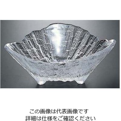 遠藤商事 荒岩 三ツ足中鉢 スキ 04-512W 1個 62-6846-28（直送品）