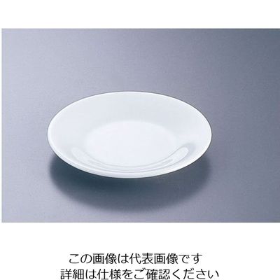 遠藤商事 ホワイト 4.0丸皿 62-6847-86 1枚（直送品）