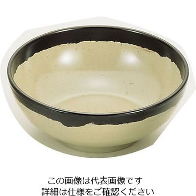 関東プラスチック工業 メラミン「信楽」 うどん丼 MM-102 1個 62-6848-54（直送品）