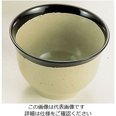 関東プラスチック工業 メラミン「信楽」 湯呑 MM-63 1個 62-6848-63（直送品）