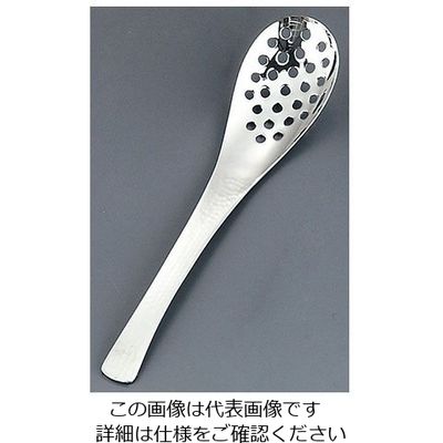 ワダコーポレーション 18ー8 宴 レンゲスプーン 穴明 大 62-6848-85 1個（直送品）