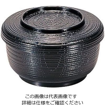 若泉漆器 割子飯器 小 黒 1ー224ー1 62-6854-20 1個（直送品）