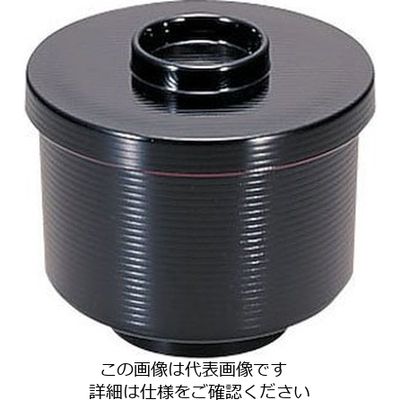 若泉漆器 千筋小吸椀 黒内朱 1ー179ー1 62-6854-82 1個（直送品）