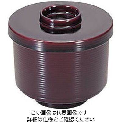 若泉漆器 千筋小吸椀 溜内朱 1ー179ー2 62-6854-83 1個（直送品）