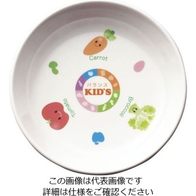 台和 バランスキッズ ミニ小皿 YD-55-BKD 1枚 62-6855-57（直送品）