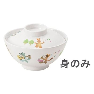 遠藤商事 メラミンお子様食器「プチまる」 61ーPM 椀 身 62-6856-75 1個（直送品）