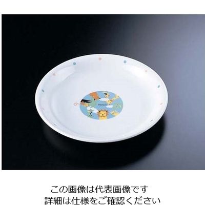遠藤商事 高強度磁器 ハローシリーズ Hー023 7インチ中皿 62-6857-39 1枚（直送品）
