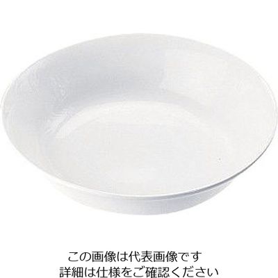 遠藤商事 高強度磁器 ホワイト 6 オートミル WH-019 1個 62-6857-95（直送品）