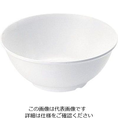 遠藤商事 高強度磁器 ホワイト 中鉢 WH-016 1個 62-6858-10（直送品）