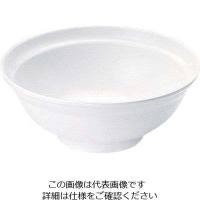 遠藤商事 高強度磁器 ホワイト 丼身 WH-034 1個 62-6858-12（直送品）