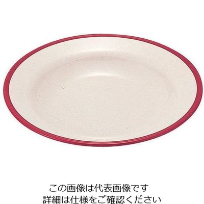 遠藤商事 二色カレー皿 SWー127 ワイン/内ストーン 62-6858-46 1枚（直送品）