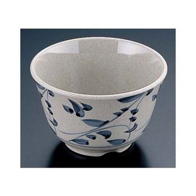 遠藤商事 メラミン「うす茶なずな」 湯呑 NZー762ーU 62-6858-62 1個（直送品）