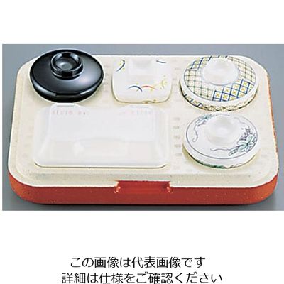関東プラスチック工業 お食事便 Zー375専用食器 丸小鉢(蓋) 62-6859-29 1個（直送品）