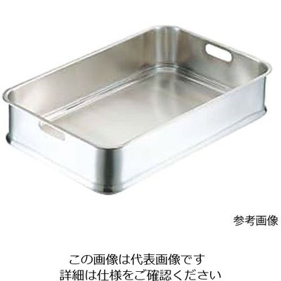 アズワン 18ー8給食バット 手穴明 62-8184-68 1個（直送品）
