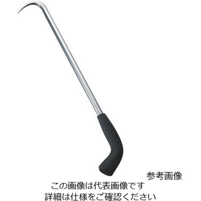 アズワン エマストラーゴム柄ステンレス手鉤 36cm 62-8199-22 1個（直送品）