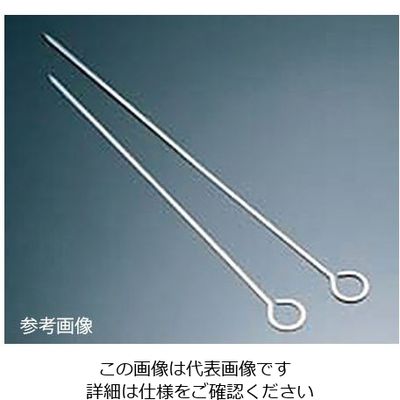 アズワン 18ー0バーベキュー串 39cm 62-8224-04 1個（直送品）