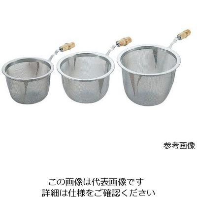 アズワン クリーン茶漉しバラ(本竹柄付)65mm 62-8234-36 1個（直送品）