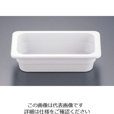 遠藤商事 JB メラミンホテルパン 1/4 高さ65mm 63-1260-05 1個（直送品）