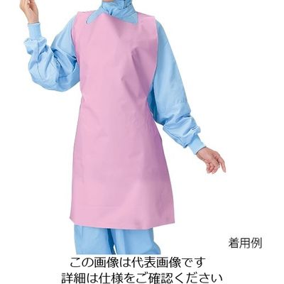 ホワイトマックス レッジェーロン ウレタンエプロン ミニタイプ ピンク E-56 P 1枚 62-9849-29（直送品）