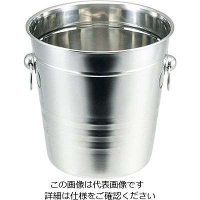 丸山ステンレス エルダーニュー シャンパンクーラー 4.0L 10000983 1個 62-9961-23（直送品）