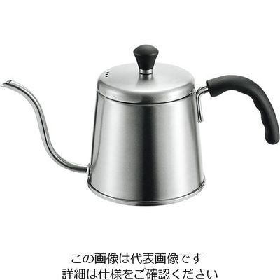 竹井器物製作所 レトロ コーヒードリップポット 1.2L 艶消仕上 10511715 1個 62-9961-29（直送品）