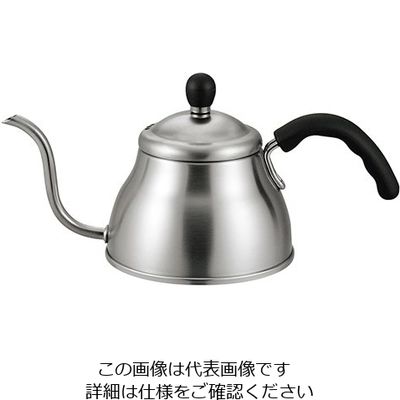 竹井器物製作所 ロイヤル コーヒードリップポット 1.0L ストレーナー付 艶消仕上 10511714 1個 62-9961-31（直送品）