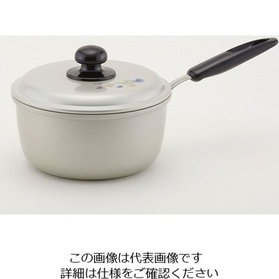 北陸アルミニウム アルマイト エシャロット 片手鍋 20cm 63-1248-20 1個（直送品）