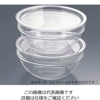 遠藤商事 ポリカーボネイト サラダボール 10cm 63-1249-72 1個（直送品）