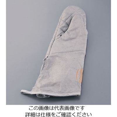 アズワン シルバーオーブンミット(左右1組) 63-1254-15 1双（直送品）