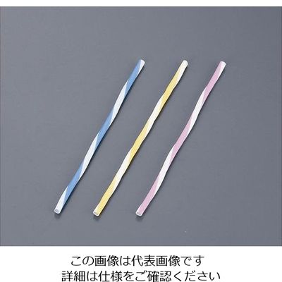 アズワン キュアストロー スパイラルストロー裸(500本入) 63-1255-96 1セット(500本)（直送品）