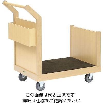 金沢車輌 和風木製バゲジカート SH-59J 1個 63-1256-96（直送品）