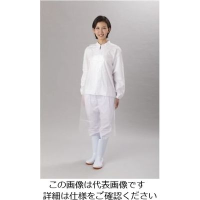 丸善化工 クリーンエプロンDX ナチュラル M-75DXW 1箱(50枚) 63-1259-01（直送品）