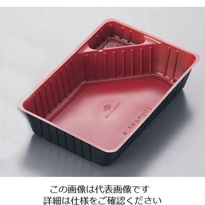 タカギ産業 アジロ弁当用 中仕切り(50個入) 赤黒 II 1セット(50個) 63-1259-49（直送品）