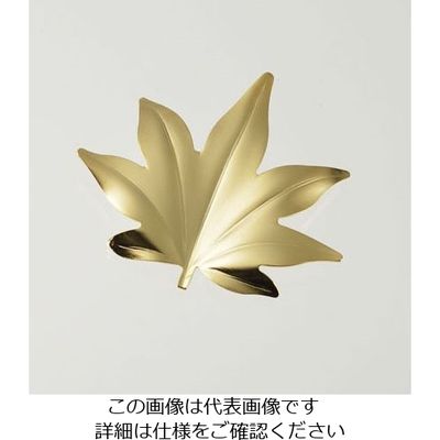 遠藤商事 18ー8葉枝(はし)おき 紅葉 ゴールド 63-1261-04 1個（直送品）