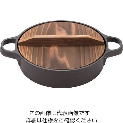及源鋳造 盛栄堂 すきやきぎょうざ兼用鍋 20cm CA-024 1個 63-1262-99（直送品）