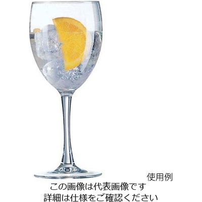 ARC International プリンセサ ステムグラス 420cc 6ヶ入 J4155 1セット(6個) 63-1263-49（直送品）