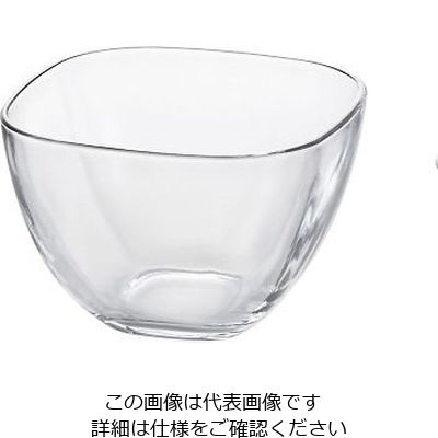 石塚硝子 プレーンスクエア 深鉢M P6326 1個 63-1263-89（直送品）