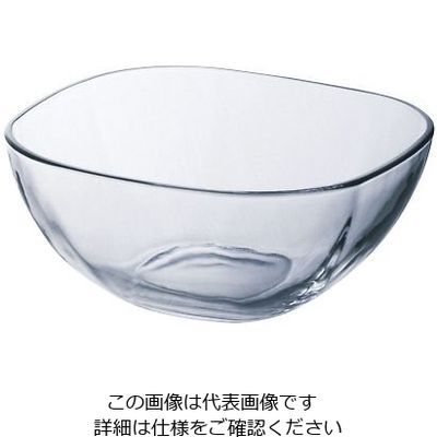 石塚硝子 プレーンスクエア 深鉢L P6327 1個 63-1263-90（直送品）